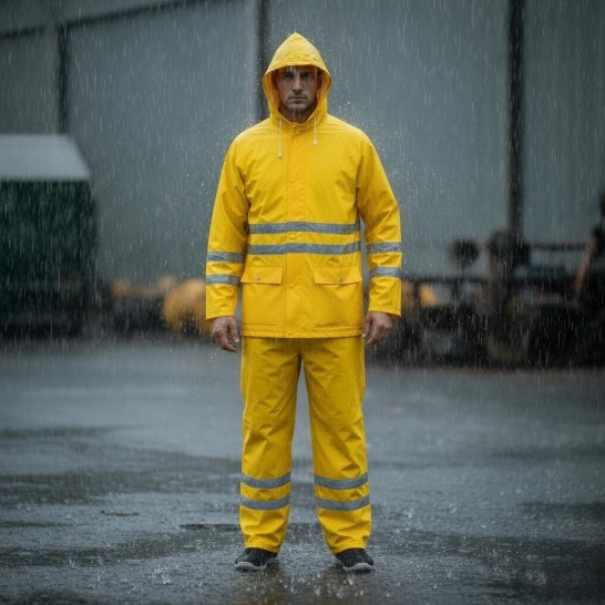 PROSAFE Rainsuit With Reflective Strips