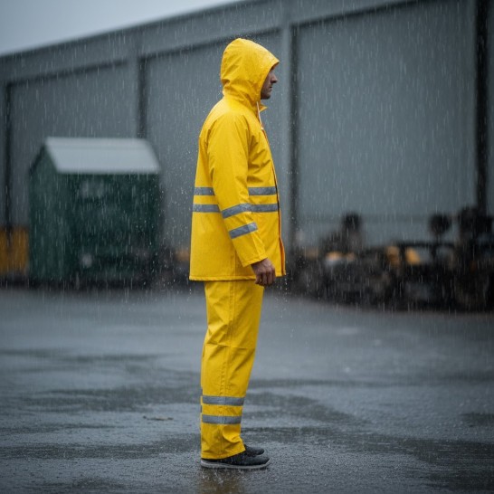 PROSAFE Rainsuit With Reflective Strips