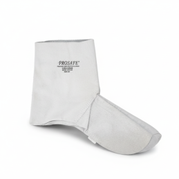 PROSAFE Cowhide Leather Shoe Cover with Velcro. Welding Foot Protection.