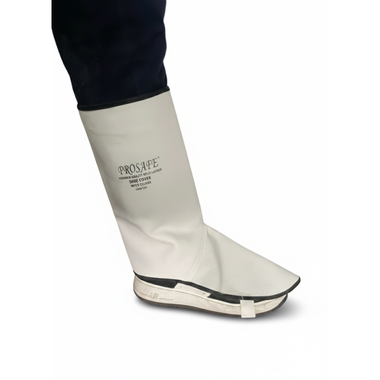 PROSAFE Cowhide Leather Shoe Cover with Velcro. Welding Foot Protection.