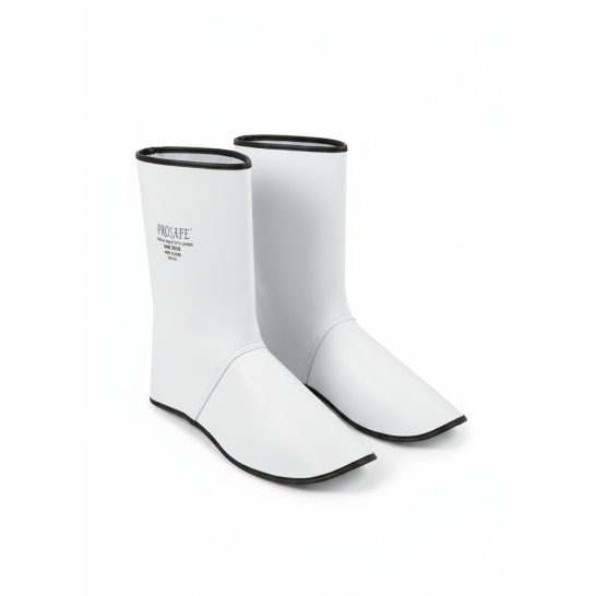 PROSAFE Cowhide Leather Shoe Cover with Velcro. Welding Foot Protection.
