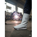 PROSAFE Cowhide Leather Shoe Cover with Velcro. Welding Foot Protection.
