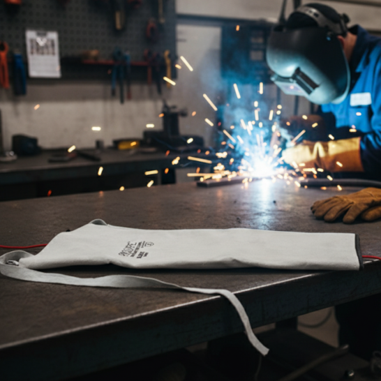 "PROSAFE" Leather Welding Arm Sleeve