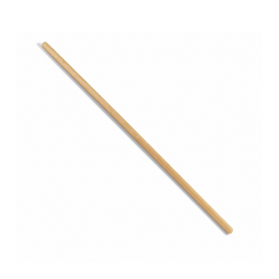 24" Hard Black Bristles Road Sweeping Brush Broom with 140cm Wooden Handle
