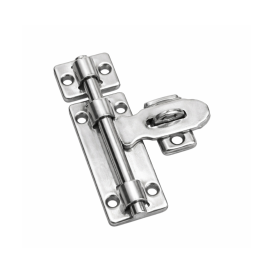 Sliding Bolt Gate Latch Stainless Steel Barrel Bolt with Padlock Hole Door Latch