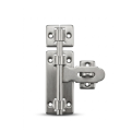 Sliding Bolt Gate Latch Stainless Steel Barrel Bolt with Padlock Hole Door Latch