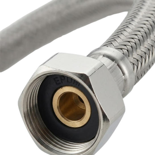 Stainless Steel Flexible Hose For Bathroom Kitchen Tap 30cm 35cm 40cm 45cm Short Plumbing