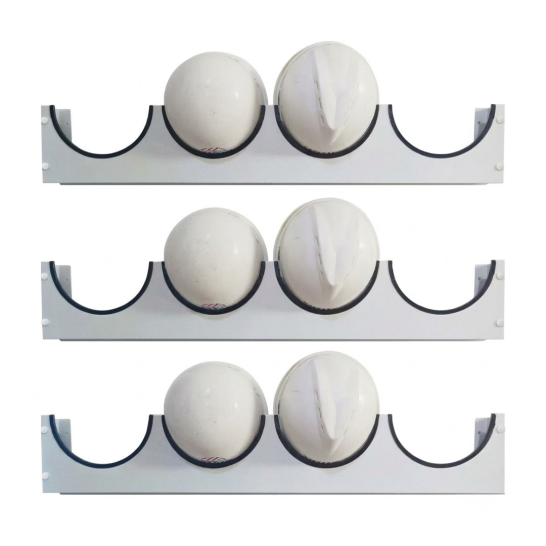 Wall Mount Helmet Holder | 4 Helmets