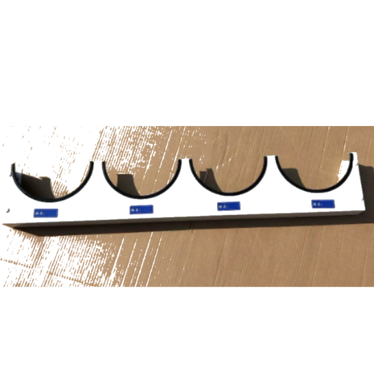 Wall Mount Helmet Holder | 4 Helmets