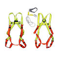 "BEST" Full Body Harness With Big Hook Single Lanyard