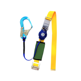 PROLOK Safety Belt With Retractable Lanyard & Aluminium Big Snap Hook