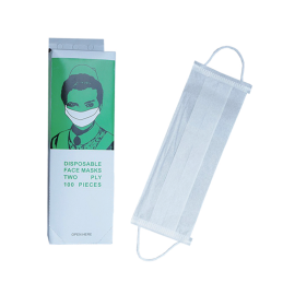 Disposable Nurse Mask. Two Ply