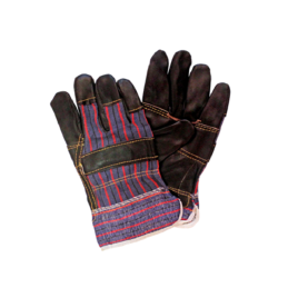 Furniture Glove / Black Leather Working Glove