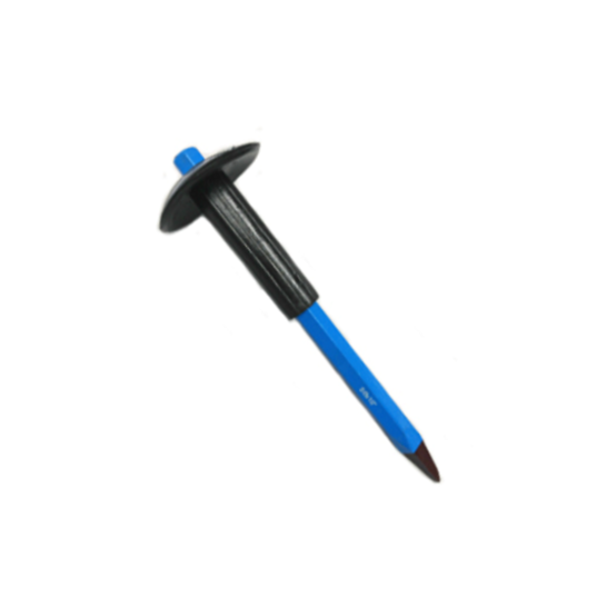 Pointed Cold Chisel With Hand Guard