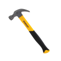 Claw hammer with fiberglass handle