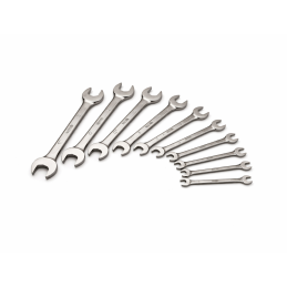 Double Open End Spanner Set 10pcs