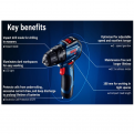 BOSCH GSB 12V-30 Professional Cordless Impact Drill/Driver.