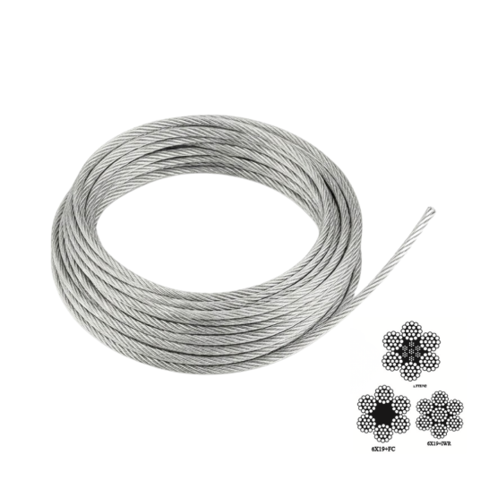 Steel Wire Rope 6X19