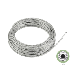 Galvanized Steel Wire Rope 6X7