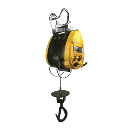 MINI ELECTRIC WINCH C/W EMERGENCY STOP BUTTON
