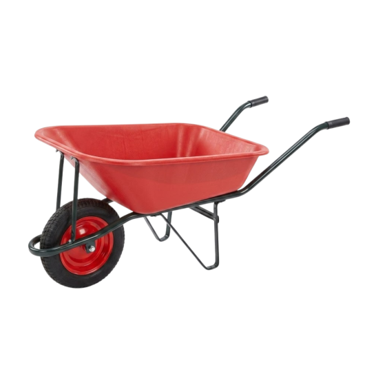 Wheel Barrow Red Color