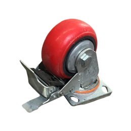 PU Castor Wheel Swivel with Brake