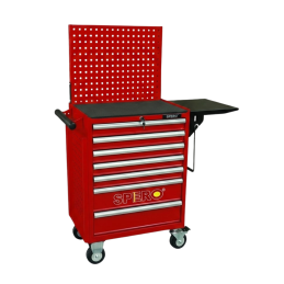 7-Drawer Tool Tralley-Working Table Type