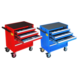 165pcs 7-Drawer Tool Trolley