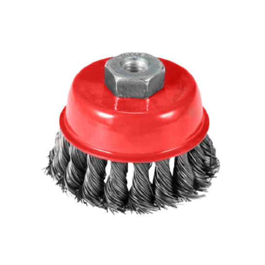 “BIGBON” Twist Knot Steel Wire Cup Brush