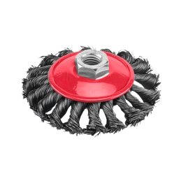 "BIGBON" Twist Knot Steel Bevel Wheel Brush