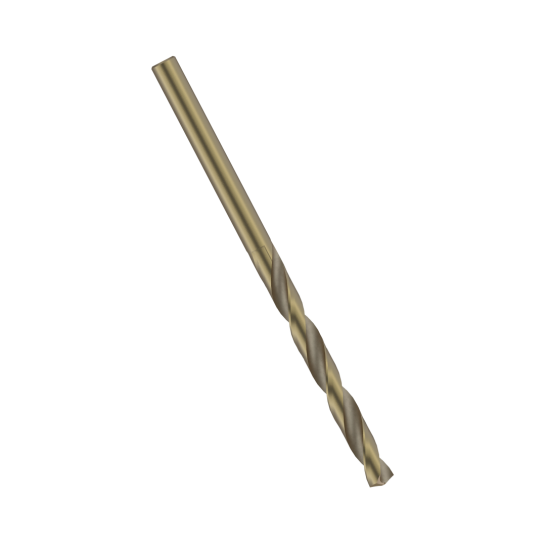 PRO Stainless Steel HSS-Co Twist Drill Bit, 4.1 x 43 x 75 mm, 10 pcs