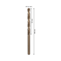 PRO Stainless Steel HSS-Co Twist Drill Bit, 5.2 x 52 x 86 mm, 10 pcs