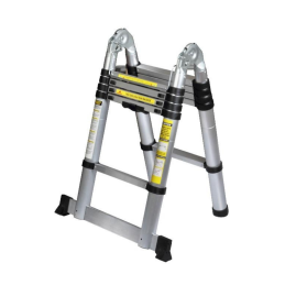 2 sided Multipurpose Telescopic Ladder. Foldable & Extendable. 150kg working load.