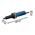 BOSCH GGS 5LS PRO Straight Grinder 550W | Speed Selection | Restart Protection Safety