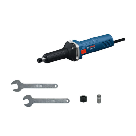 BOSCH GGS 5LS PRO Straight Grinder 550W | Speed Selection | Restart Protection Safety