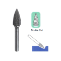 Tungsten Carbide Burrs- Tree Shape Pointed End (G)