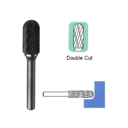 Tungsten Carbide Burr Bull Nose (C)