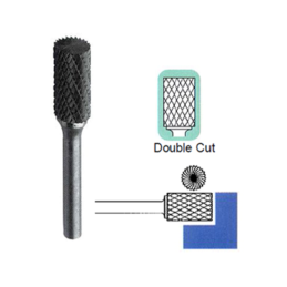 Tungsten Carbide Burrs- Cylinder Shape End Cut (B)