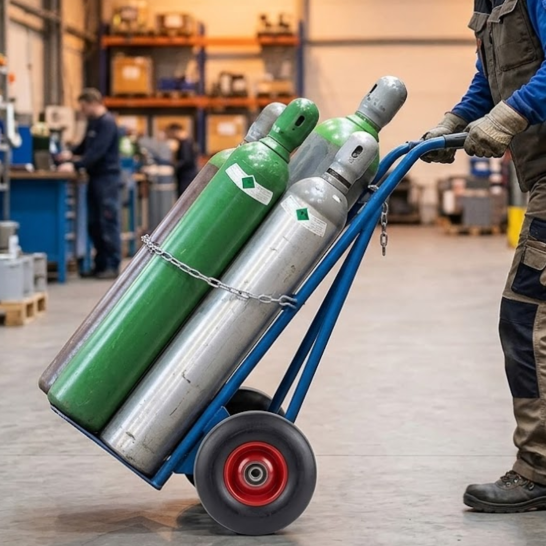 Solid Wheel for Cylinder Trolley
