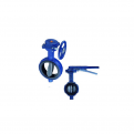 INOX Cast Iron Wafer Type Butterfly Valve