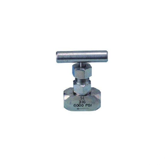 INOX Stainless Steel Needle Valve 6000PSI NPT
