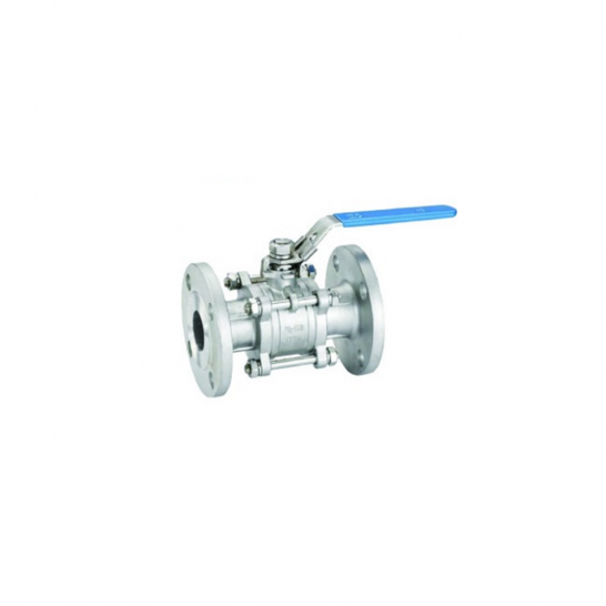 3pc Stainless Steel Flange End Ball Valve