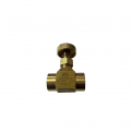 Brass Needle Valve. 1500PSI FNPT