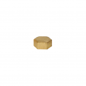 Brass Hexagon Cap