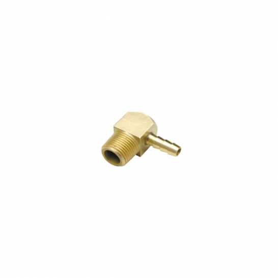 Brass Hose Barb Long Elbow To Male Pipe