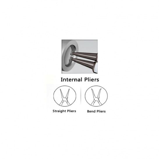 Bent Circlip Plier Internal