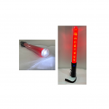 TENTO LED Rechargeable Traffic Command Stick Magnetic Red. Traffic Baton.