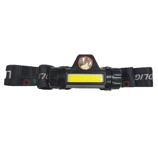LED Rechargeable Head Lamp 5W Dual Mode, Abs Cover With Magnetic, Usb Cable
