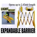 PVC Expandable Barrier up to 2.45m. Barricade