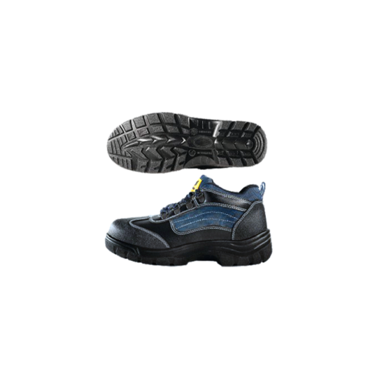 "D&D" 08818 Safety Shoe Sport Type Shoelace Low Cut